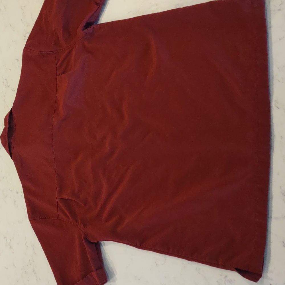 Cafe Luna Shirt M Red Black Gray - Picture 4 of 5